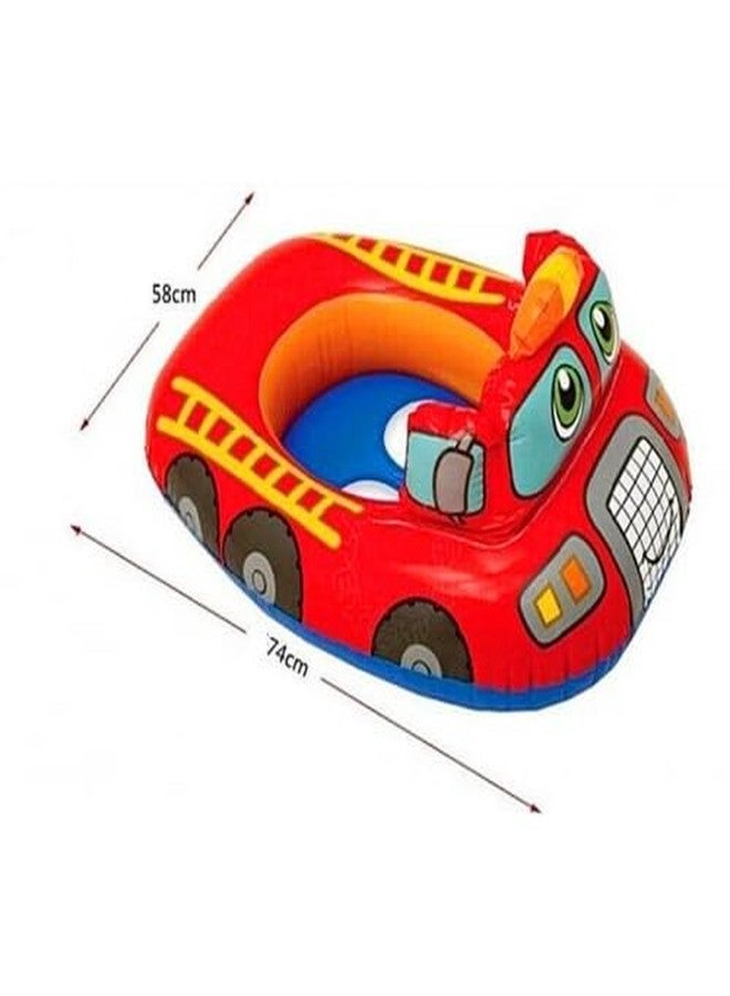 عوامة أطفال KinderTales® - عوامة سباحة قابلة للنفخ للأطفال الرضع، مصنوعة من فينيل PVC آمن ومريح، عوامة متينة وممتعة لحمام السباحة للأطفال الرضع، ولعب الأطفال الصغار بالماء (عبوة من قطعة واحدة) - Image 3